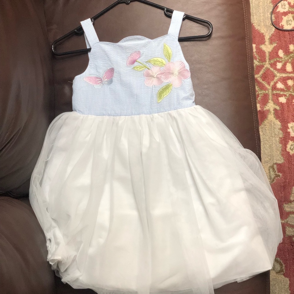 Pippa & Julie embroidered tulle dress